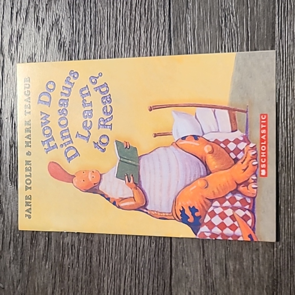 How Do Dinosaurs Learn to Read? Book